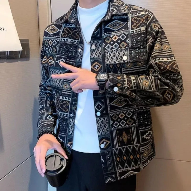 Print Denim Jacketl Fashion Clothes