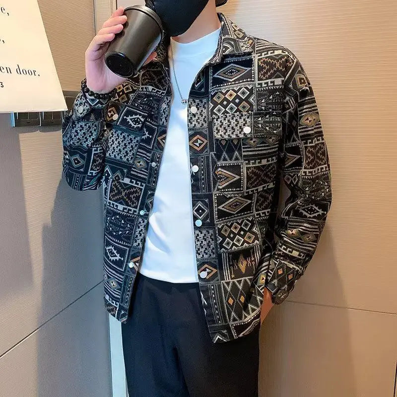 Print Denim Jacketl Fashion Clothes