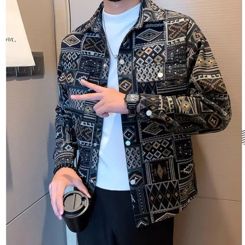 Print Denim Jacketl Fashion Clothes