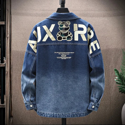 Men's Gradient Denim Jacket