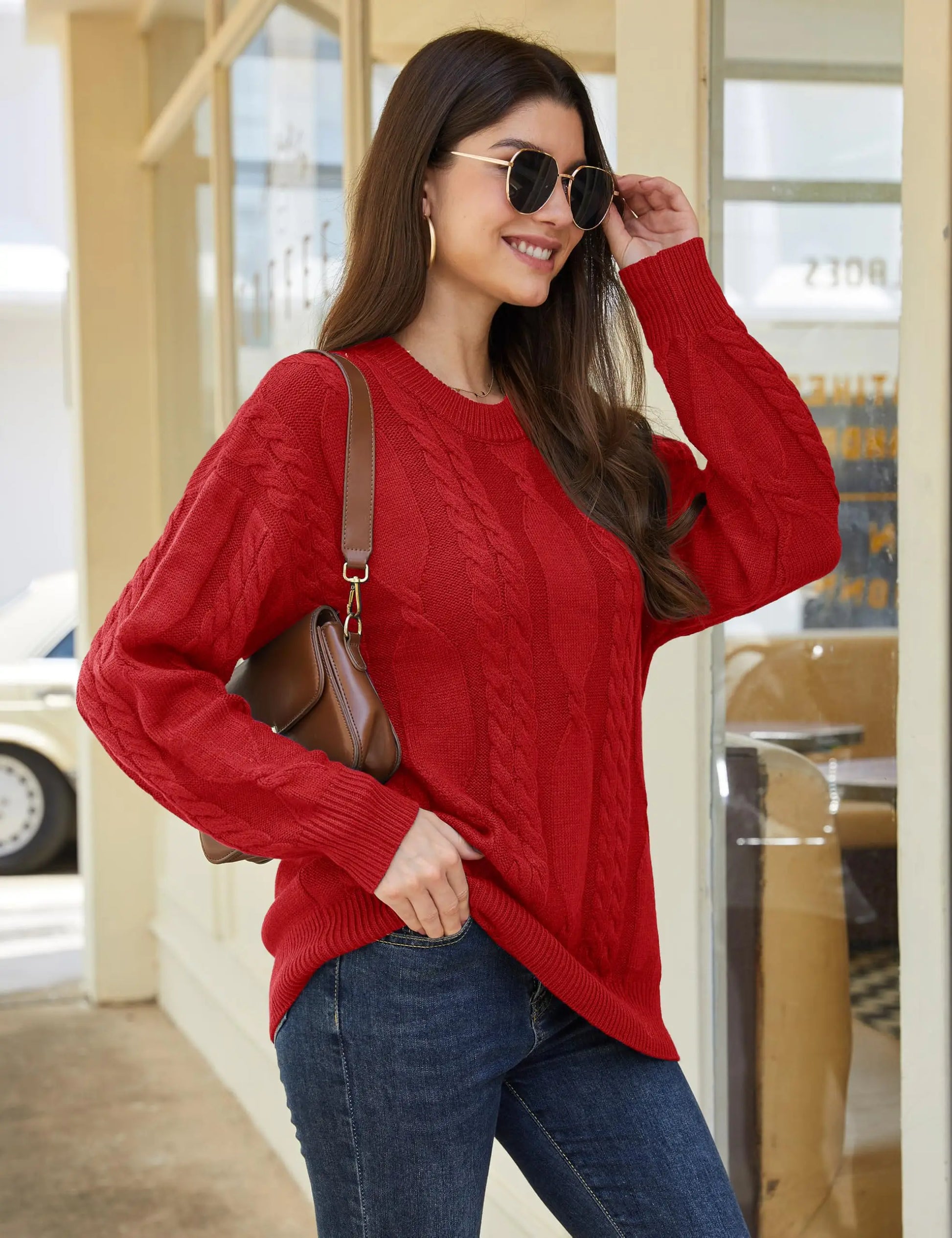 Oversized Long Sleeve Sweater
