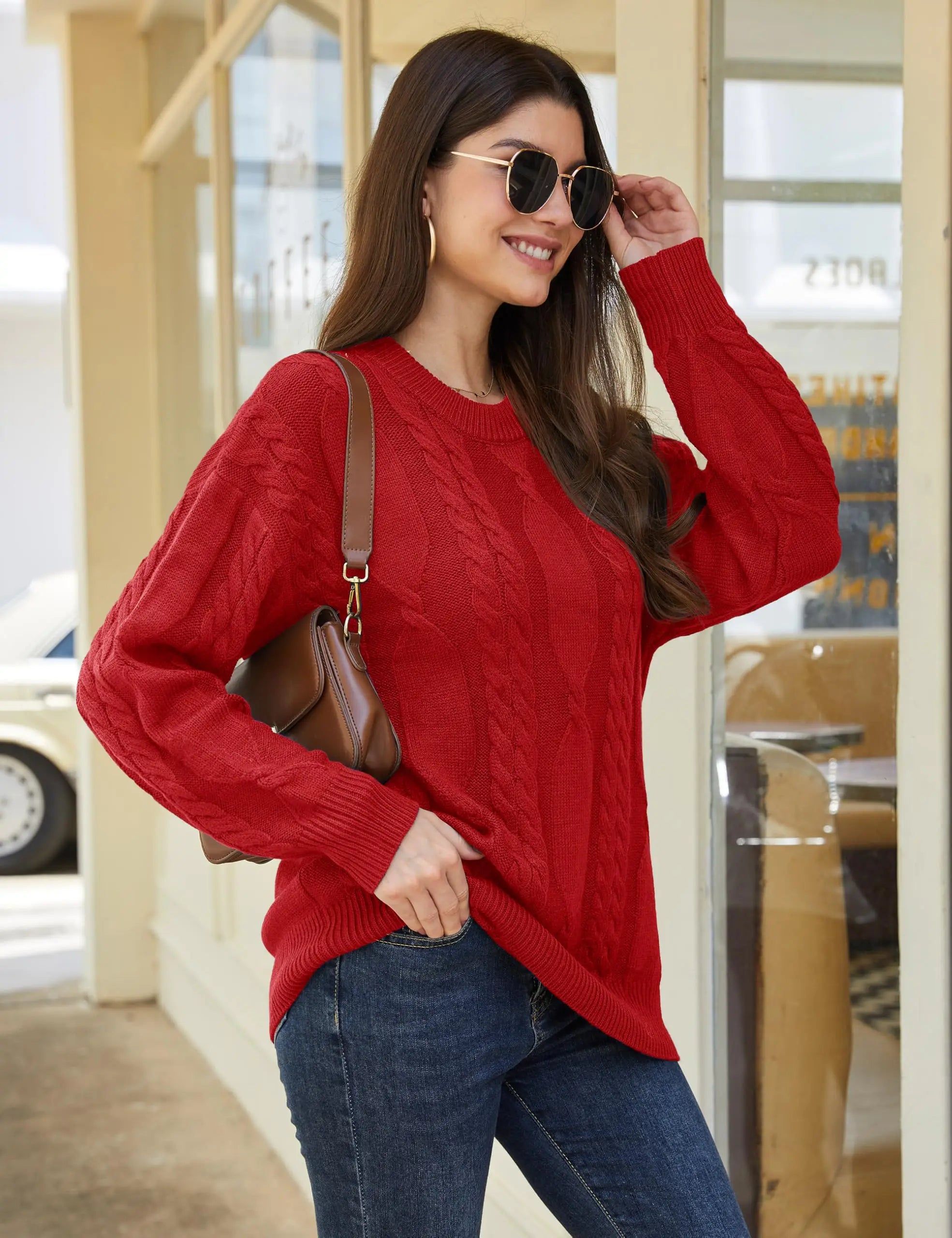 Oversized Long Sleeve Sweater