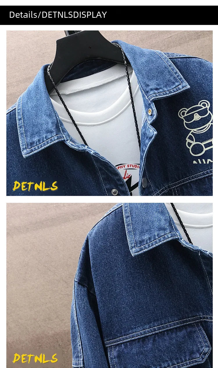 Men's Gradient Denim Jacket