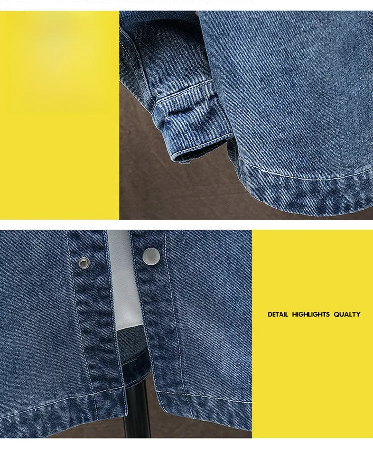 Men's Gradient Denim Jacket