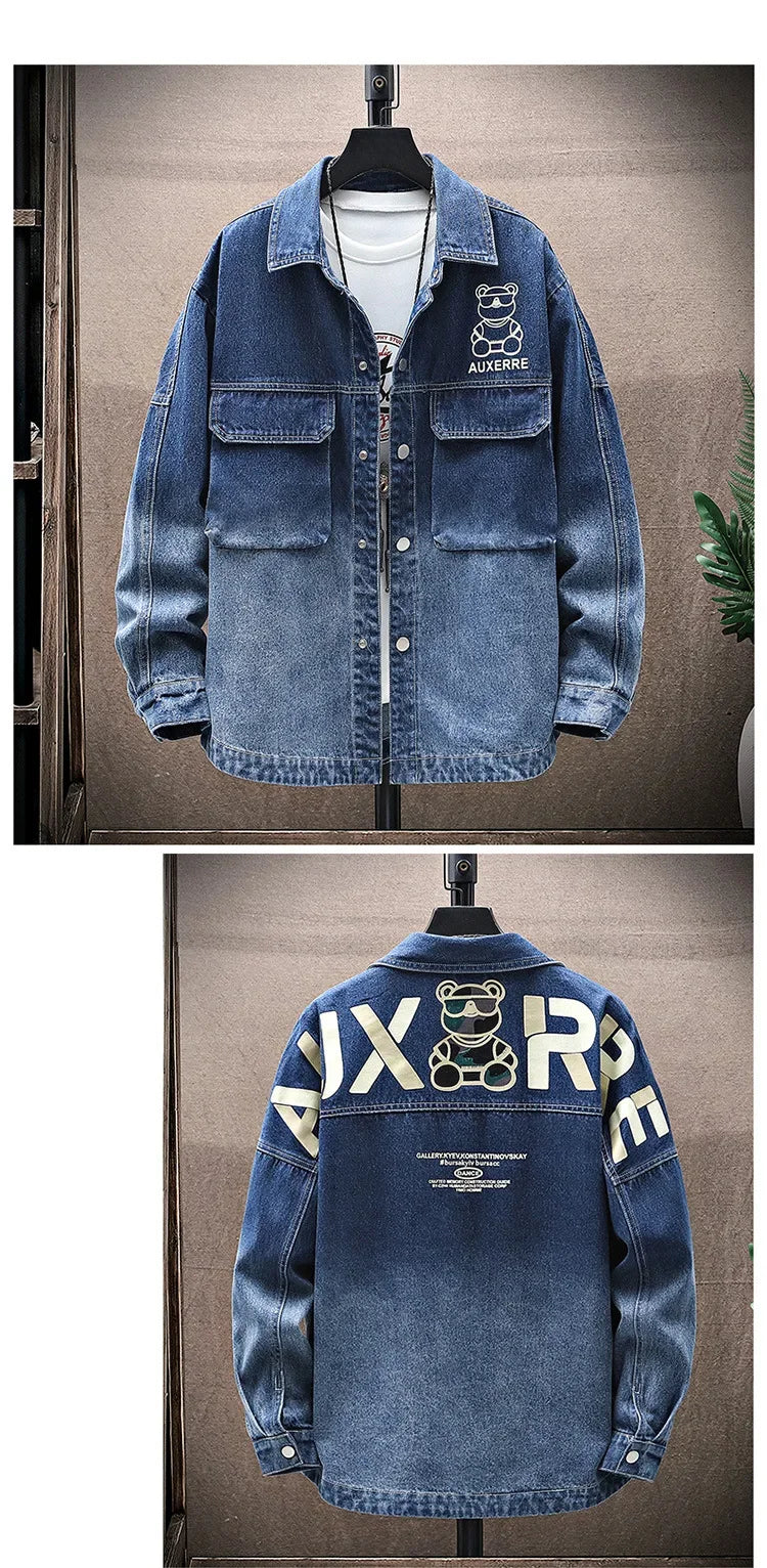 Men's Gradient Denim Jacket