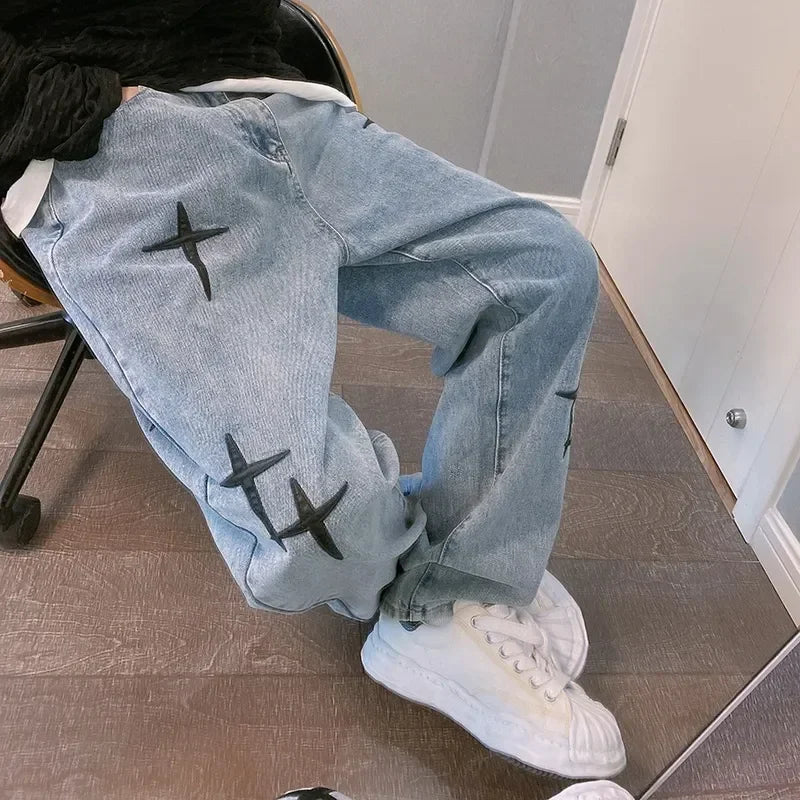 Hip Hop jean Style Male Trousers