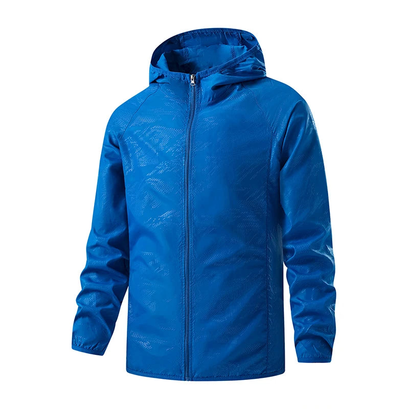 Waterproof Hiking Jackets for Men and Women Sun Protection, Windbreaker, Camping, Climbing,Rain