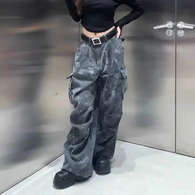 Pocket Jeans Cargo Pants