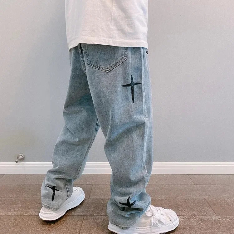 Hip Hop jean Style Male Trousers