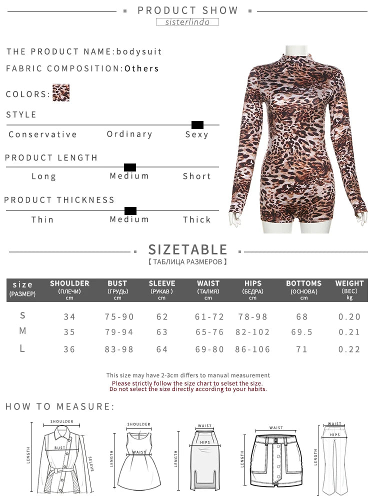 Leopard Color Long Sleeve Dress