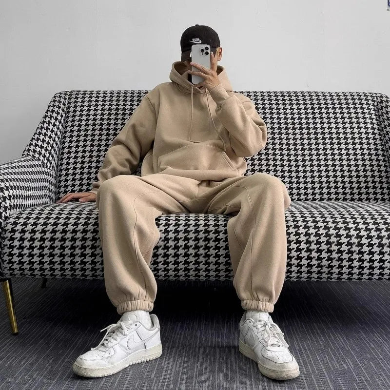 Thickened Sweatshirt Sports Suit