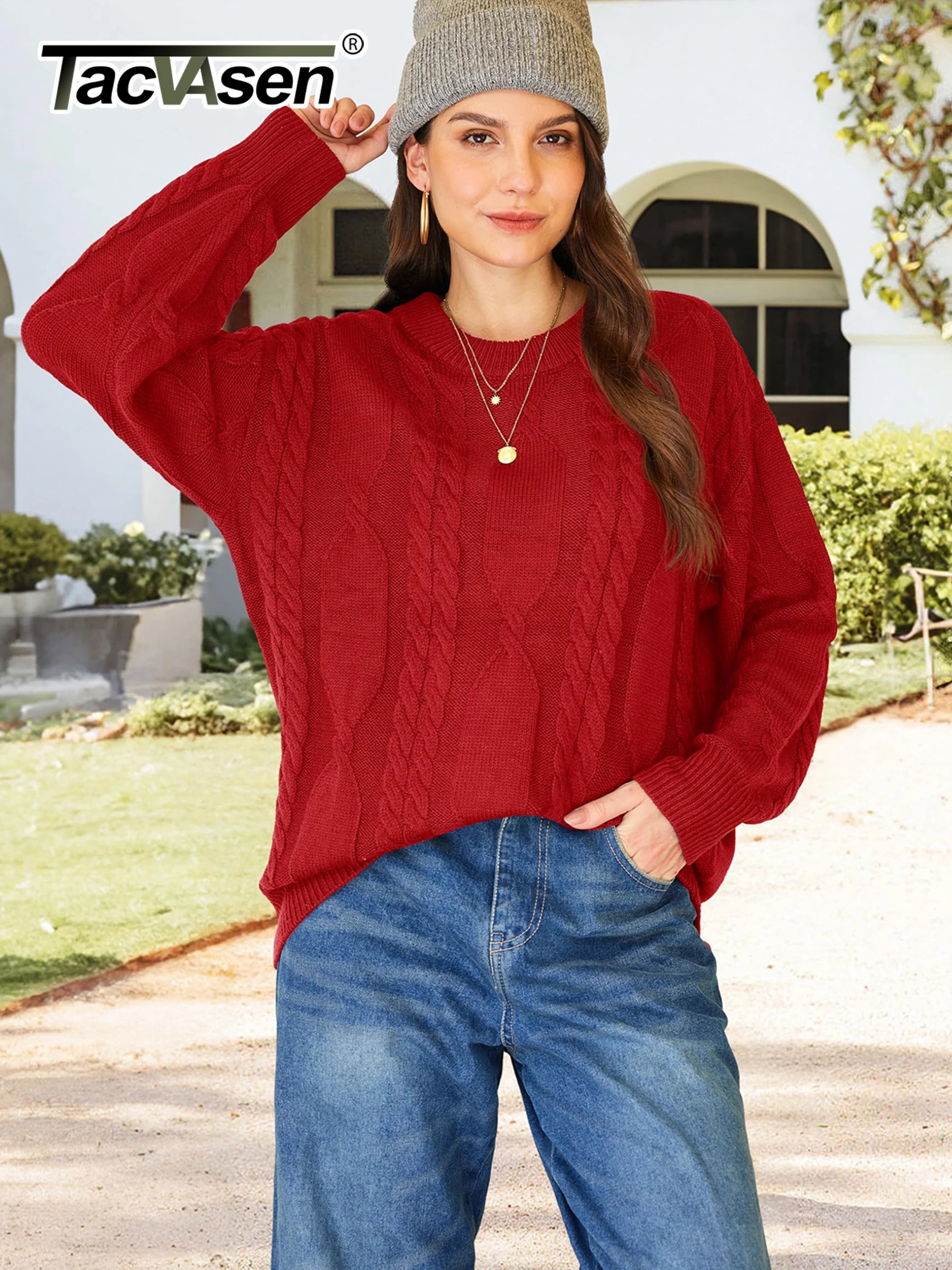 Oversized Long Sleeve Sweater