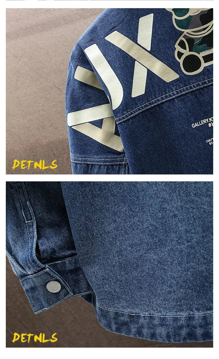 Men's Gradient Denim Jacket