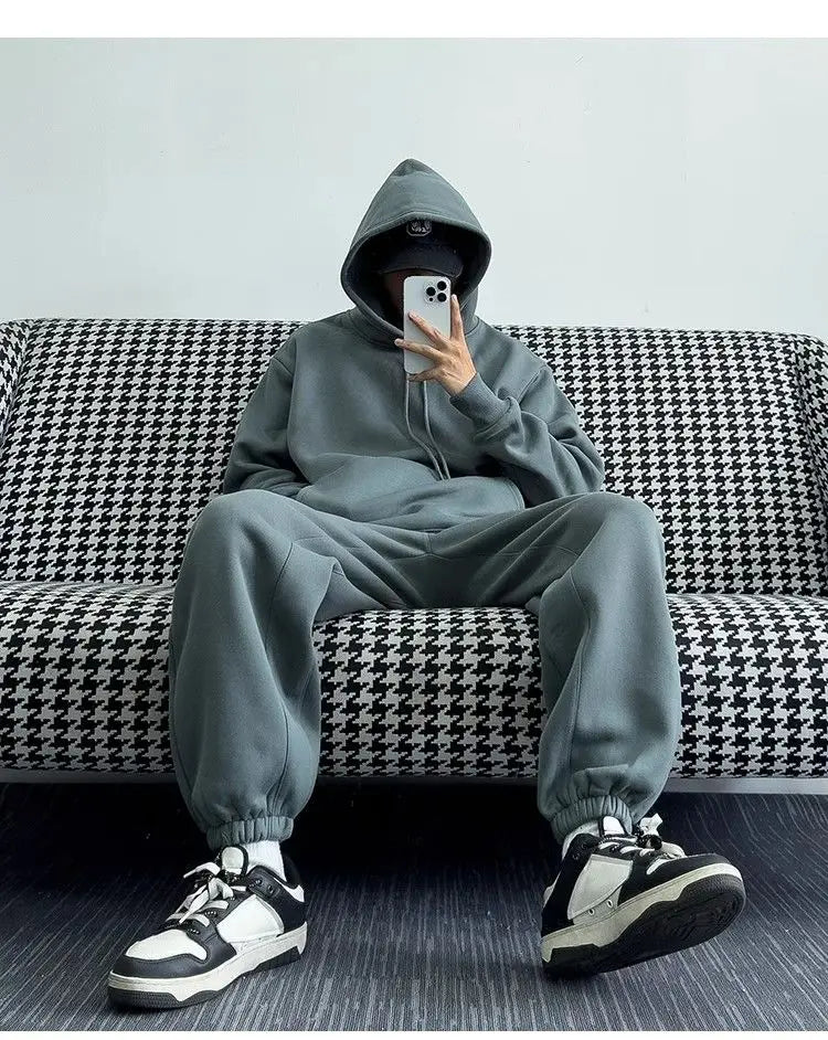 Thickened Sweatshirt Sports Suit