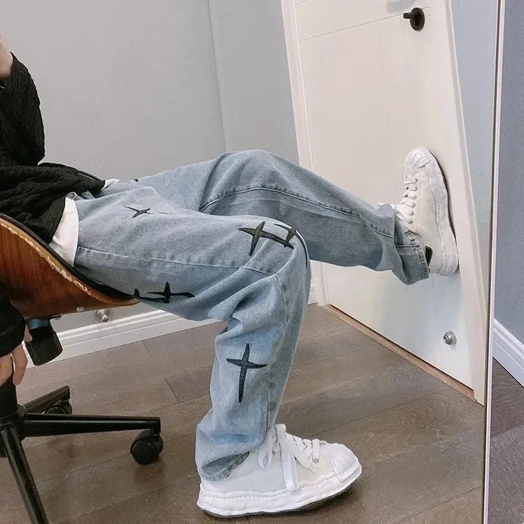 Hip Hop jean Style Male Trousers