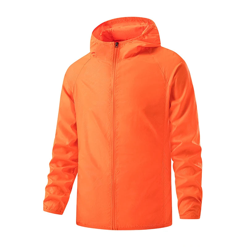 Waterproof Hiking Jackets for Men and Women Sun Protection, Windbreaker, Camping, Climbing,Rain