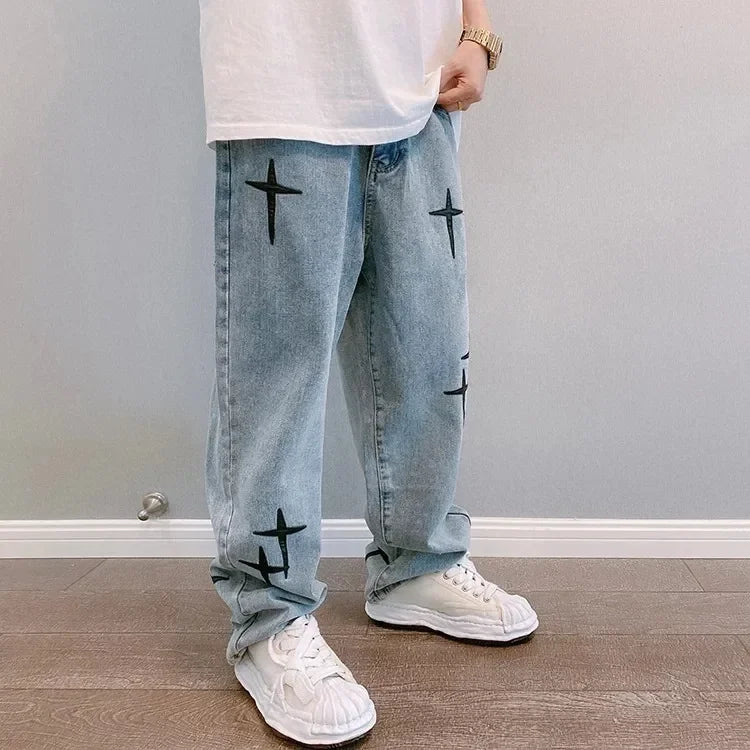 Hip Hop jean Style Male Trousers