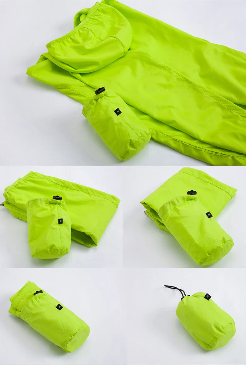 Waterproof Hiking Jackets for Men and Women Sun Protection, Windbreaker, Camping, Climbing,Rain