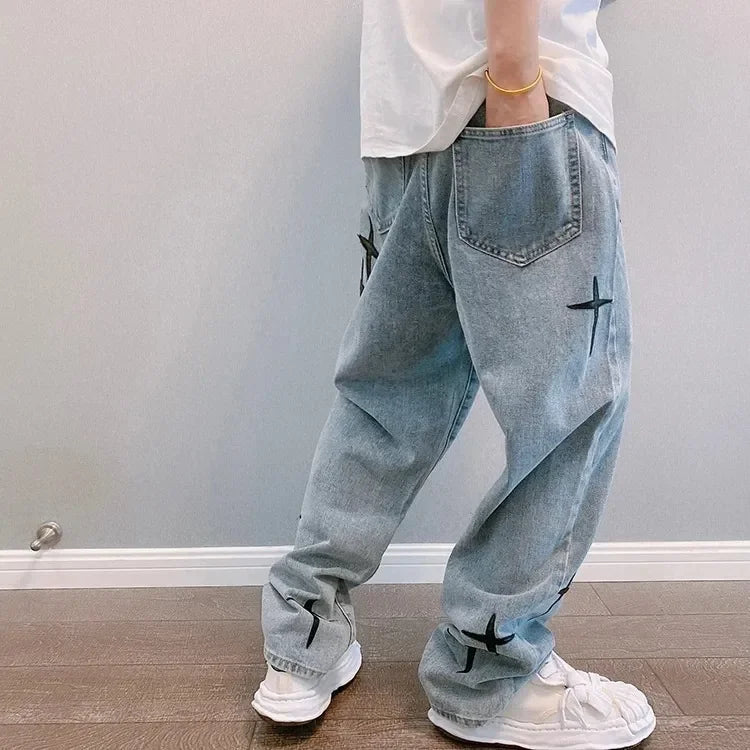 Hip Hop jean Style Male Trousers