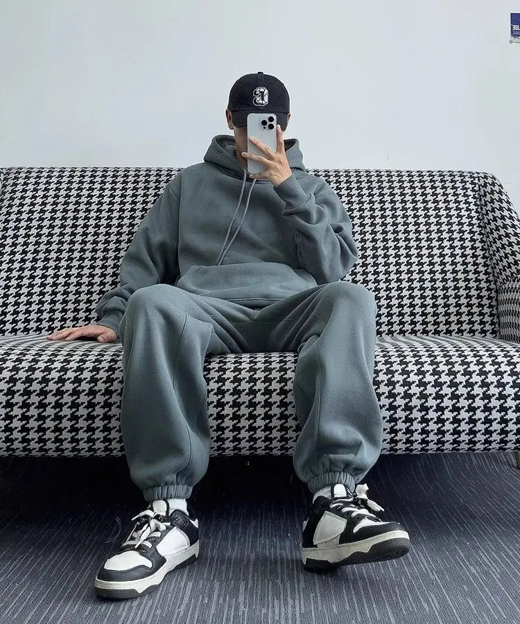 Thickened Sweatshirt Sports Suit
