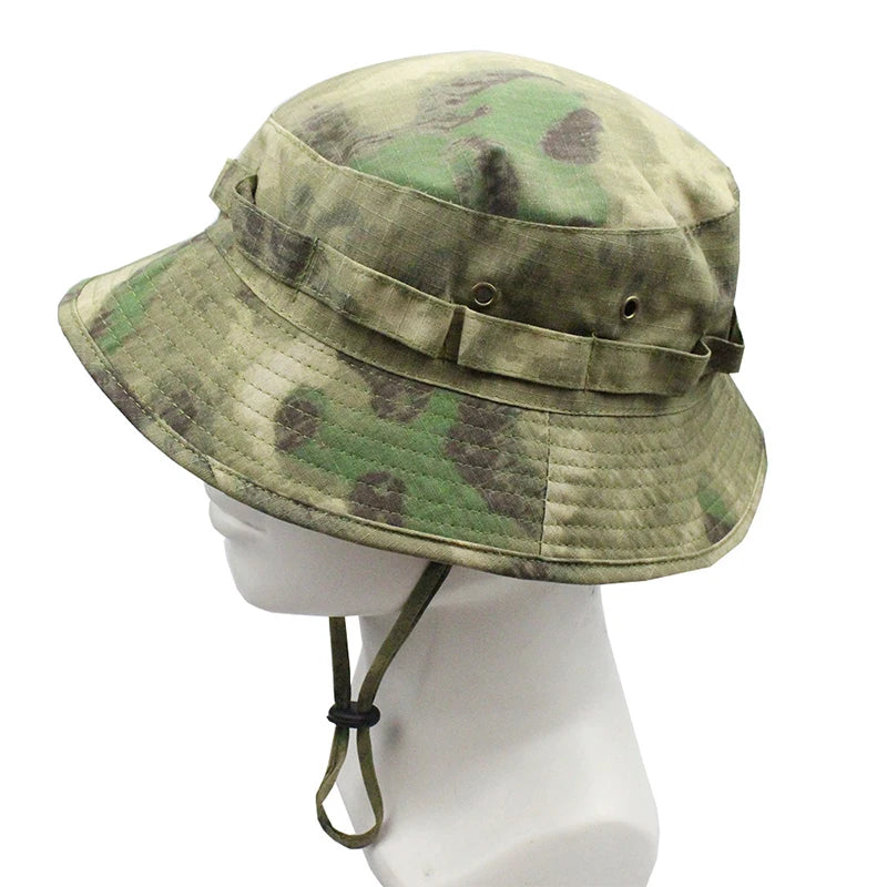 Bucket Tactical Sunscreen Camouflage Hat