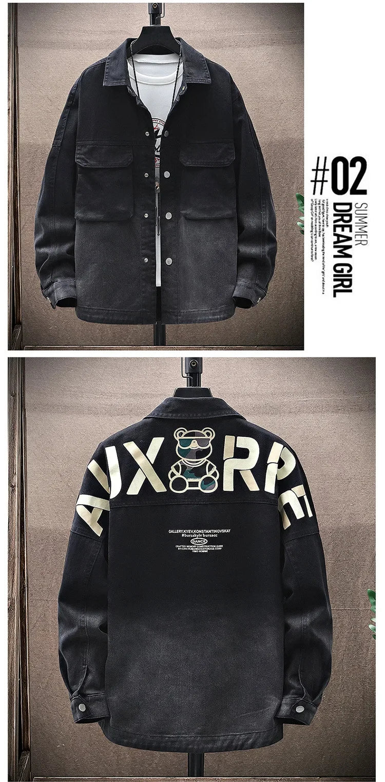 Men's Gradient Denim Jacket