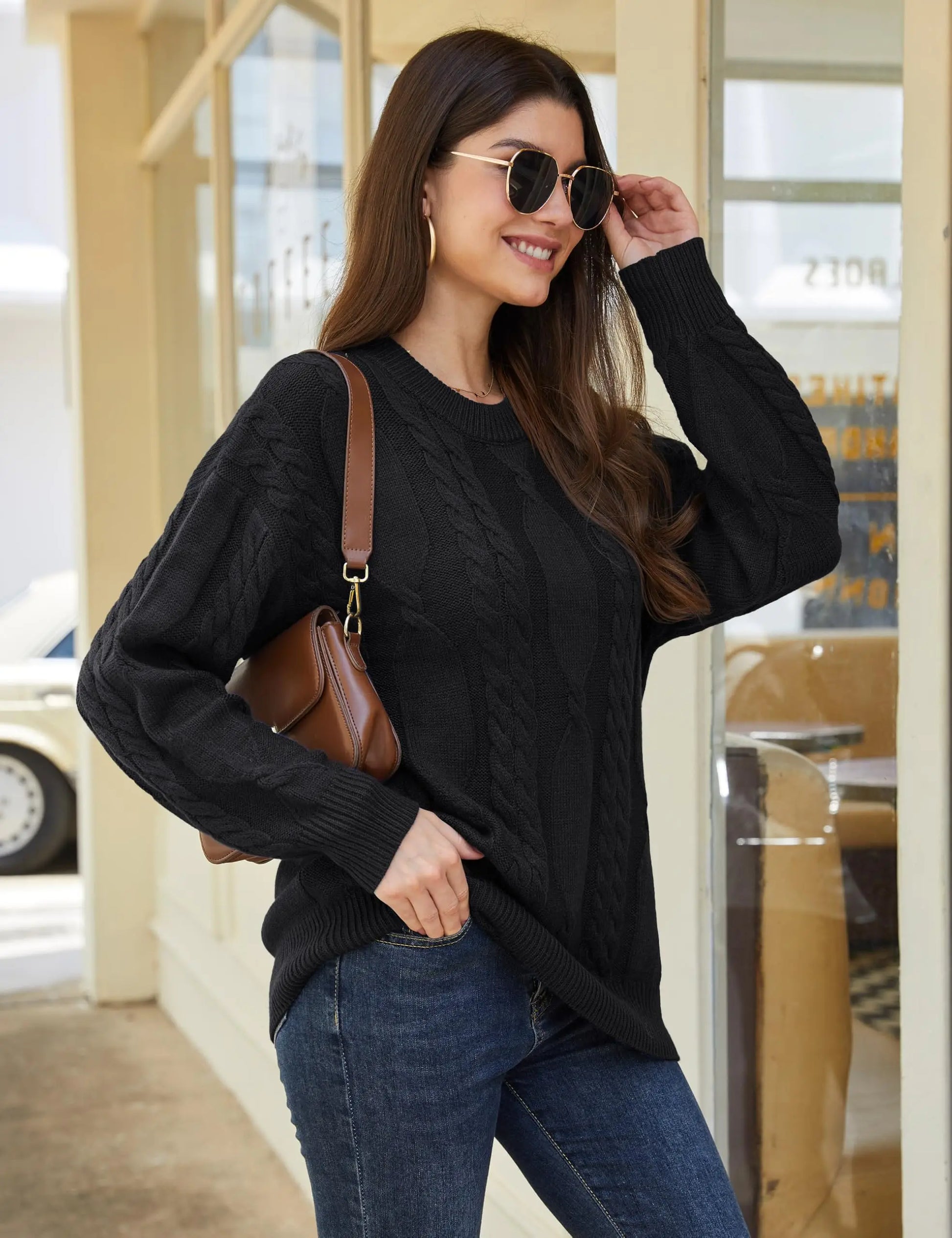 Oversized Long Sleeve Sweater
