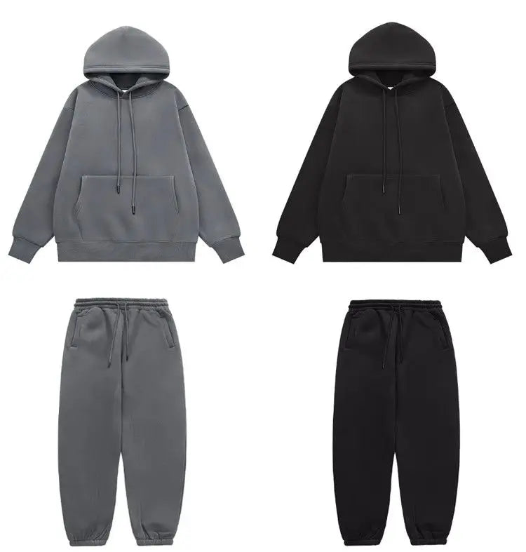 Thickened Sweatshirt Sports Suit