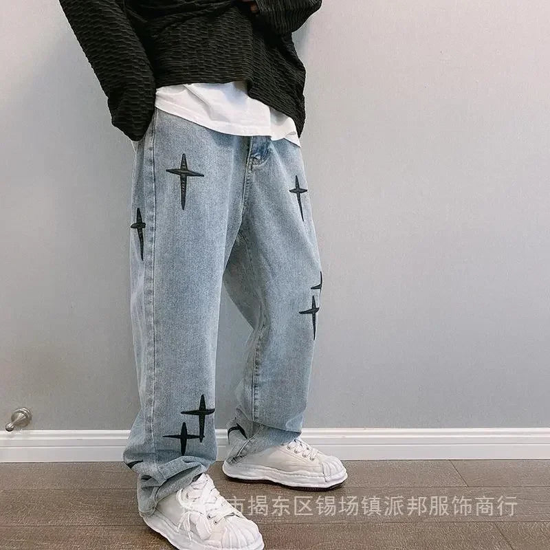 Hip Hop jean Style Male Trousers