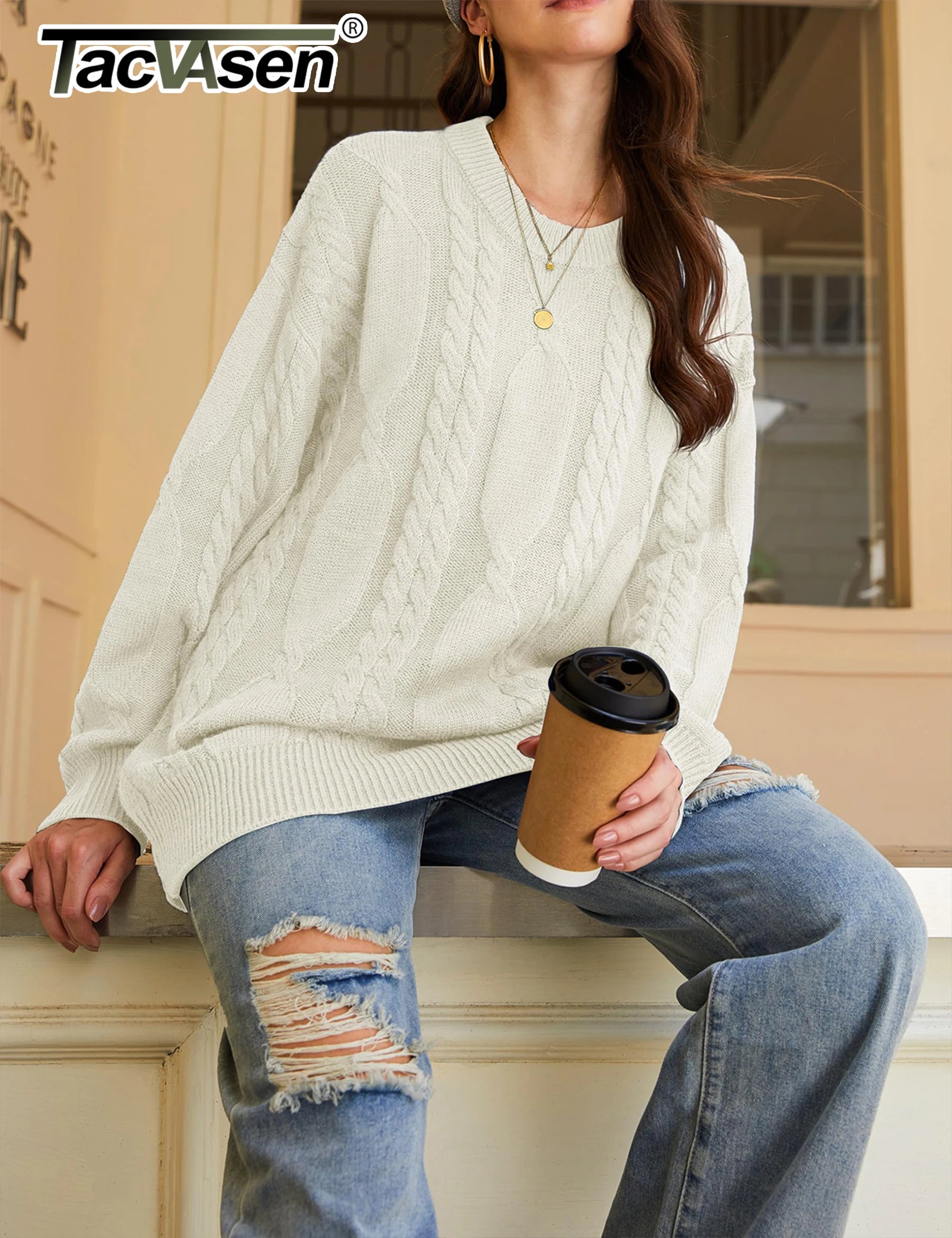 Oversized Long Sleeve Sweater
