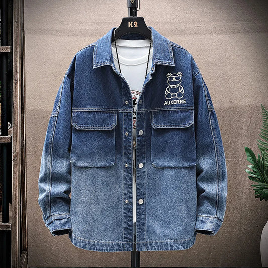 Men's Gradient Denim Jacket