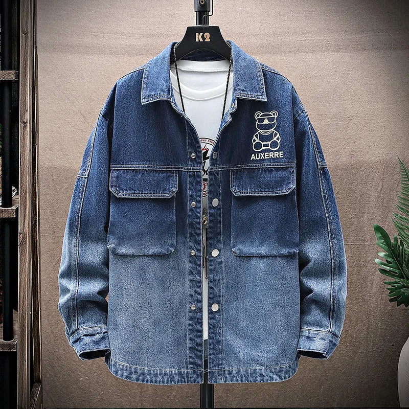 Men's Gradient Denim Jacket