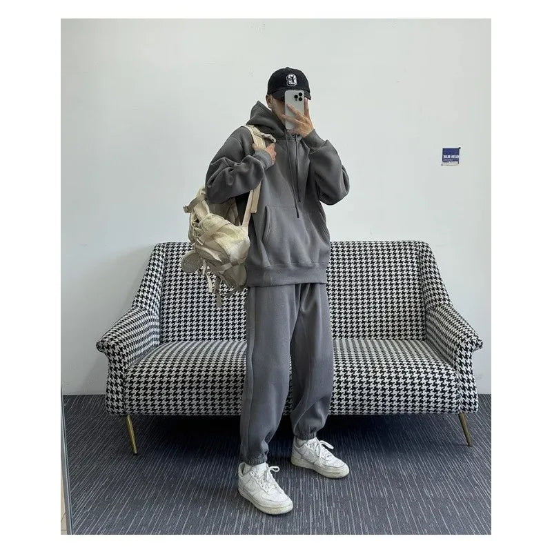 Thickened Sweatshirt Sports Suit