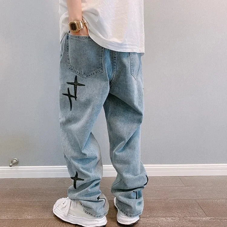 Hip Hop jean Style Male Trousers
