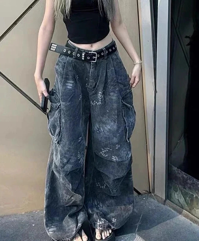 Pocket Jeans Cargo Pants