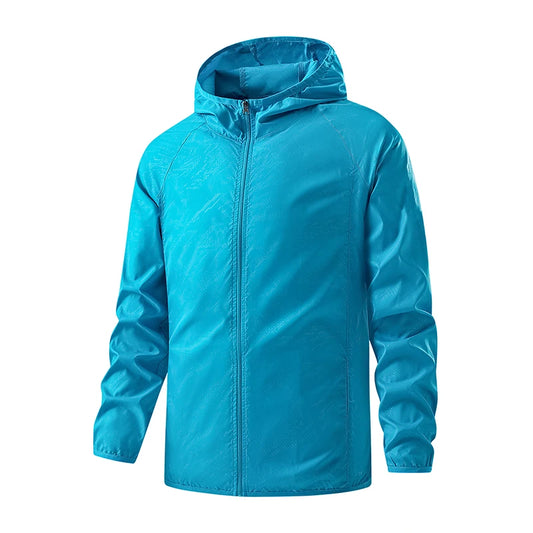 Waterproof Hiking Jackets for Men and Women Sun Protection, Windbreaker, Camping, Climbing,Rain
