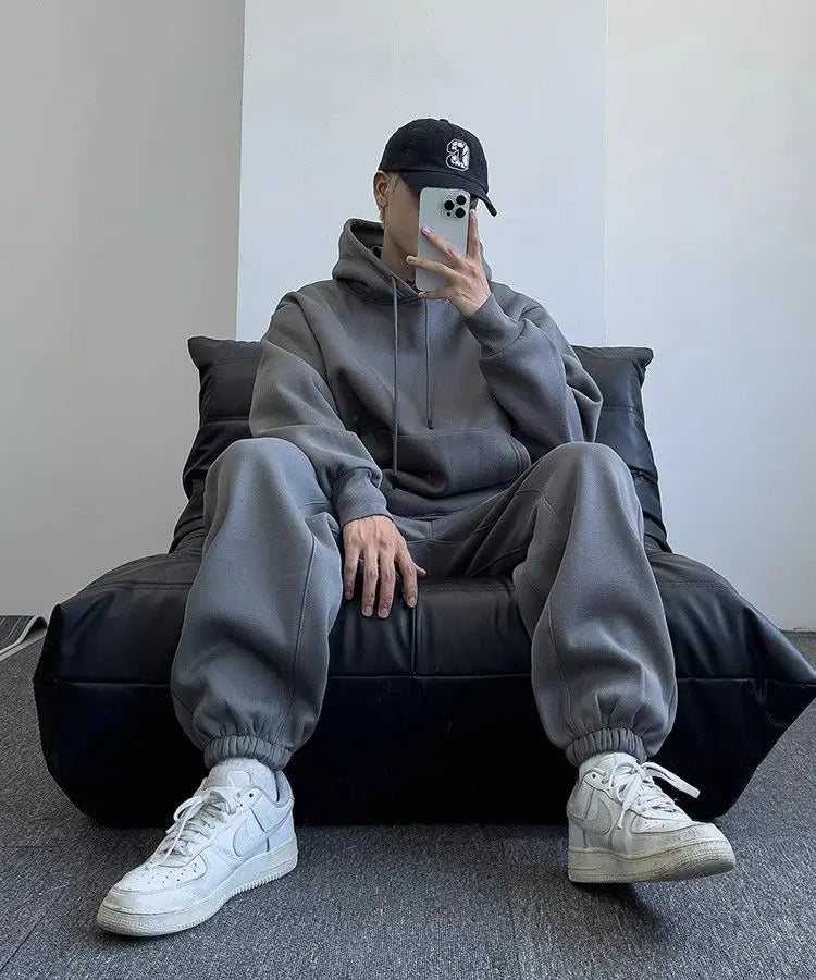 Thickened Sweatshirt Sports Suit