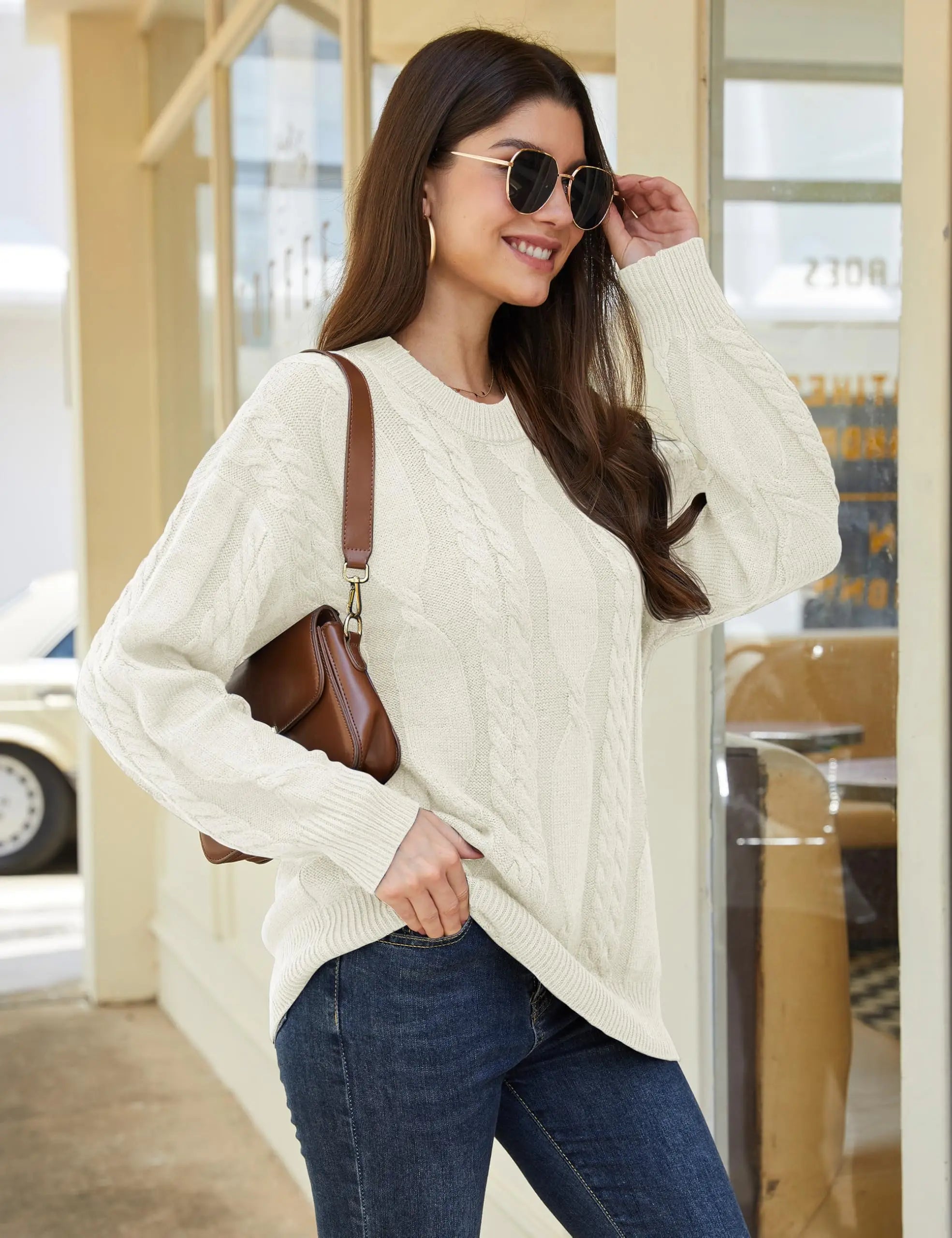 Oversized Long Sleeve Sweater