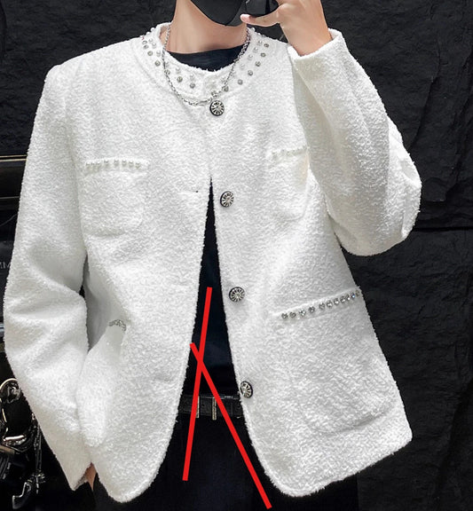 Round Neck Jackets High-End Luxury