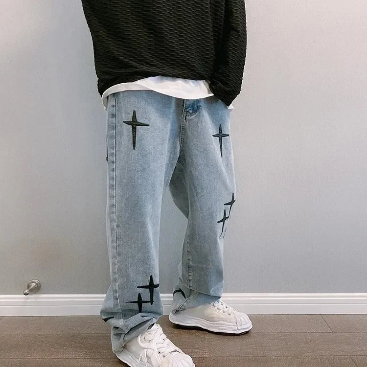 Hip Hop jean Style Male Trousers
