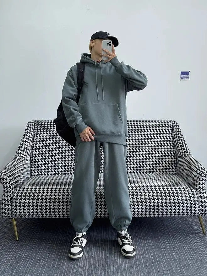 Thickened Sweatshirt Sports Suit