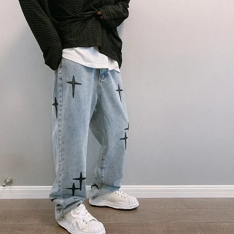 Hip Hop jean Style Male Trousers