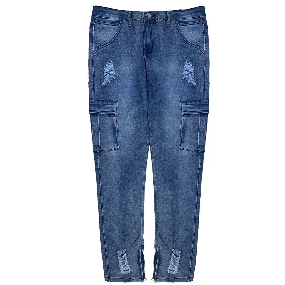 Hip Hop jean Style Male Trousers