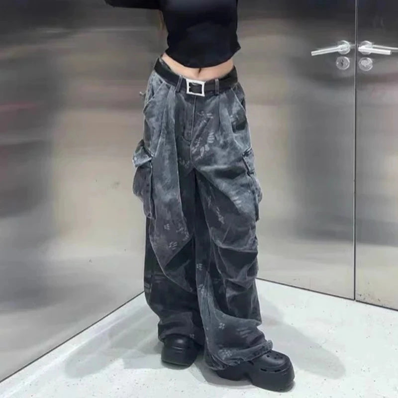 Pocket Jeans Cargo Pants